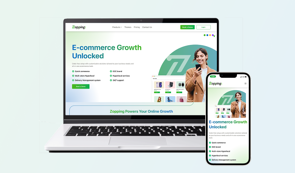 E-Commerce Platform for SMEs, Large Enterprises (Zopping)